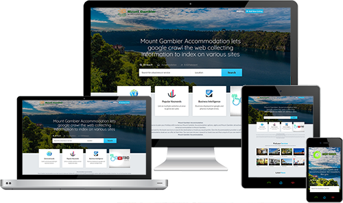 Mount Gambier Accommodation displayed beautifully on multiple devices